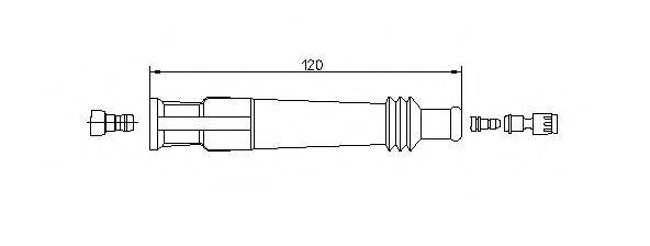 BREMI 132265 Вилка, свічка запалювання