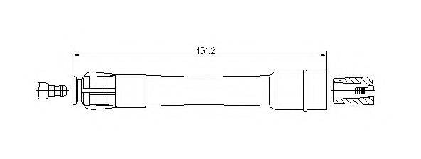 BREMI 13296A18 Вилка, свічка запалювання