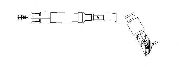 BREMI 13727 Провід запалювання