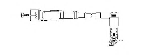 BREMI 151100 Провід запалювання