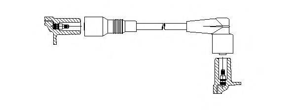 BREMI 35150 Провід запалювання