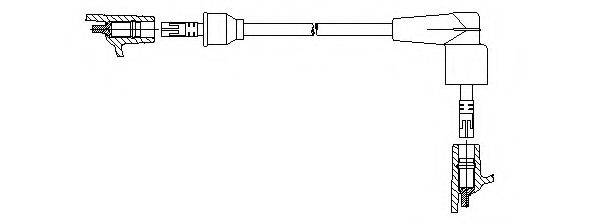 BREMI 37446 Провід запалювання