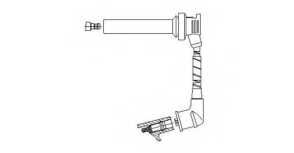 BREMI 403E35 Провід запалювання