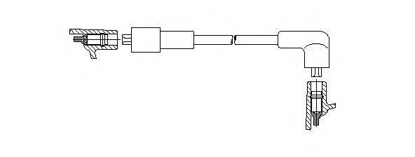 BREMI 43380 Провід запалювання