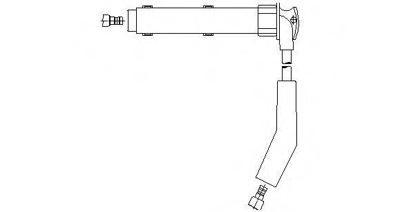 BREMI 46933 Провід запалювання