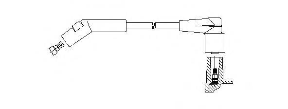 BREMI 48932 Провід запалювання