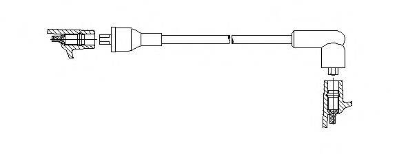 BREMI 61490 Провід запалювання