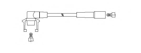 BREMI 67565 Провід запалювання