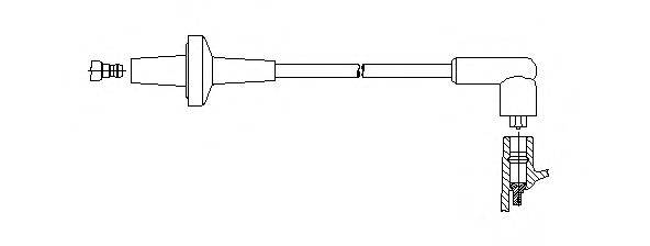 BREMI 68435 Провід запалювання