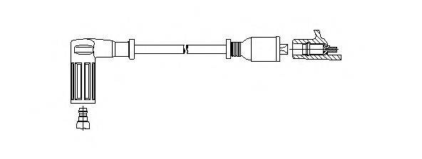 BREMI 72454 Провід запалювання