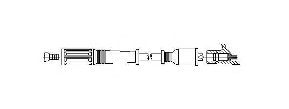 BREMI 72531 Провід запалювання