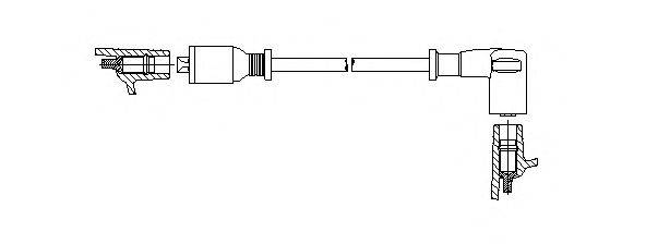 BREMI 72955 Провід запалювання