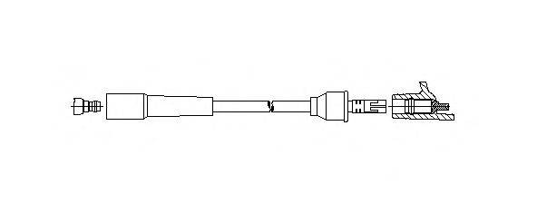 BREMI 81050 Провід запалювання