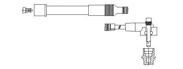 BREMI 817E60 Провід запалювання