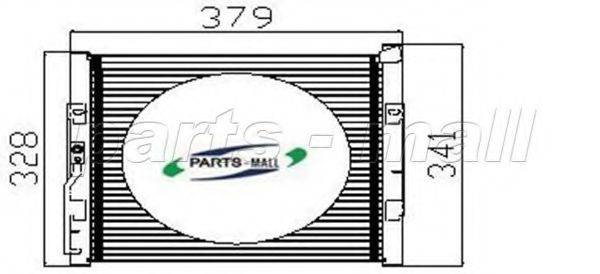 PARTS-MALL PXNC2011 Конденсатор, кондиціонер