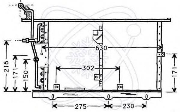 ELECTRO AUTO 30M0008 Конденсатор, кондиціонер