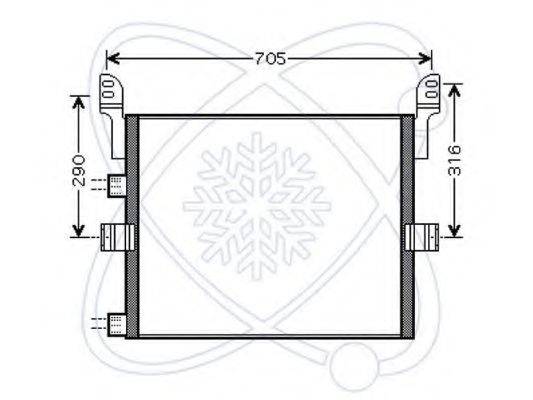 ELECTRO AUTO 30R0069 Конденсатор, кондиціонер