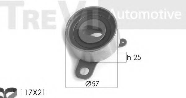 TREVI AUTOMOTIVE KD1140 Комплект ременя ГРМ