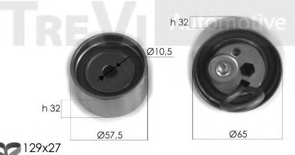 TREVI AUTOMOTIVE KD1339 Комплект ременя ГРМ