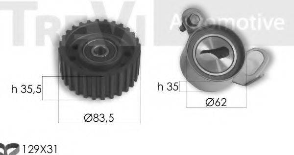 TREVI AUTOMOTIVE KD1409 Комплект ременя ГРМ