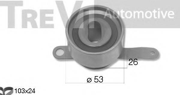 TREVI AUTOMOTIVE KD1482 Комплект ременя ГРМ