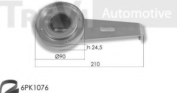 TREVI AUTOMOTIVE KA1046 Полікліновий ремінний комплект