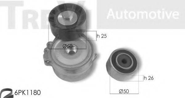 TREVI AUTOMOTIVE KA1059 Полікліновий ремінний комплект