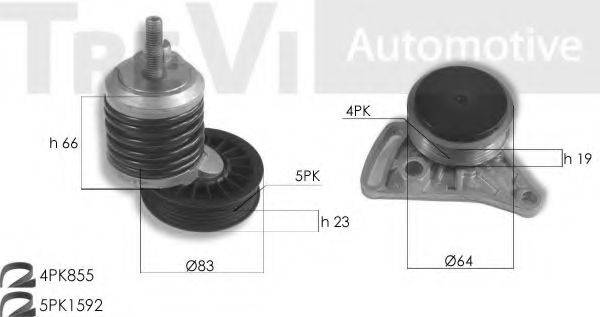 TREVI AUTOMOTIVE KA1107 Полікліновий ремінний комплект