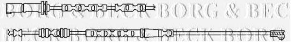 BORG & BECK BWL3095 Сигналізатор, знос гальмівних колодок