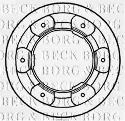 BORG & BECK BBD5957S гальмівний диск