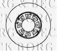 BORG & BECK BBD5718S гальмівний диск