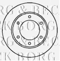BORG & BECK BBD4217 гальмівний диск