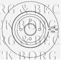 BORG & BECK BBD4519 гальмівний диск