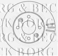 BORG & BECK BBD4528 гальмівний диск