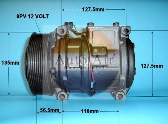 AUTO AIR GLOUCESTER 140172R Компресор, кондиціонер