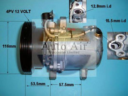 AUTO AIR GLOUCESTER 140228 Компресор, кондиціонер