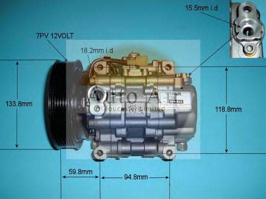 AUTO AIR GLOUCESTER 143491R Компресор, кондиціонер