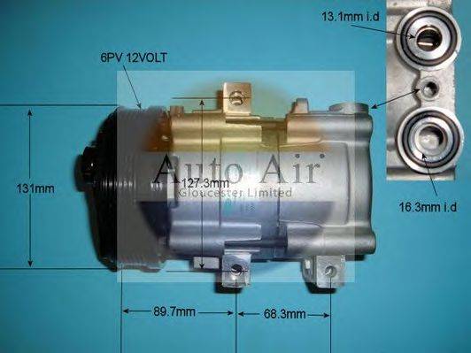 AUTO AIR GLOUCESTER 148145 Компресор, кондиціонер