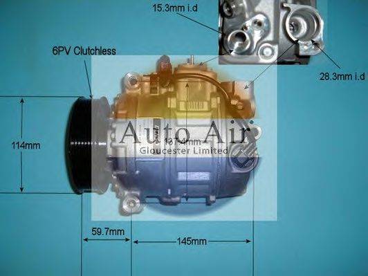 AUTO AIR GLOUCESTER 149652 Компресор, кондиціонер