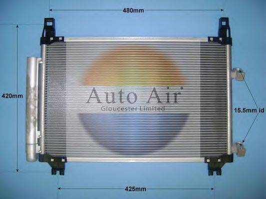 AUTO AIR GLOUCESTER 169934 Конденсатор, кондиціонер