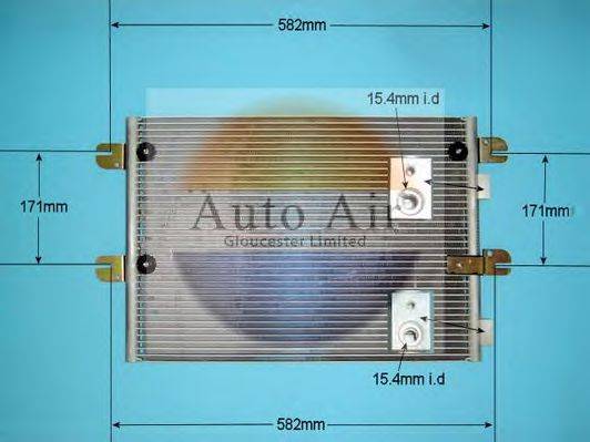 AUTO AIR GLOUCESTER 169921 Конденсатор, кондиціонер