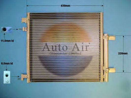 AUTO AIR GLOUCESTER 161388 Конденсатор, кондиціонер