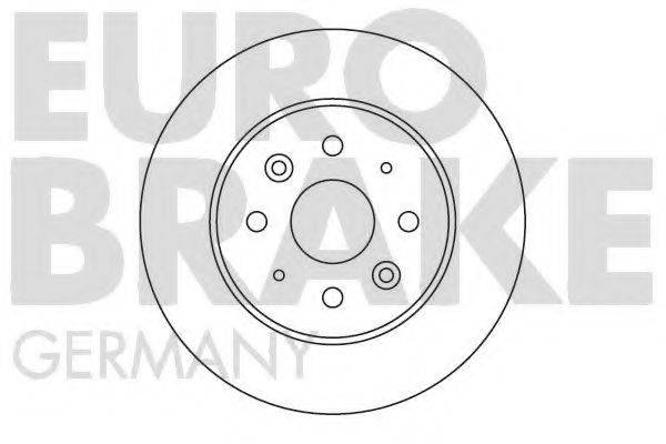 EUROBRAKE 5815203516 гальмівний диск