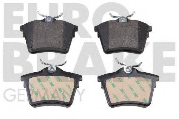 EUROBRAKE 5502223745 Комплект гальмівних колодок, дискове гальмо