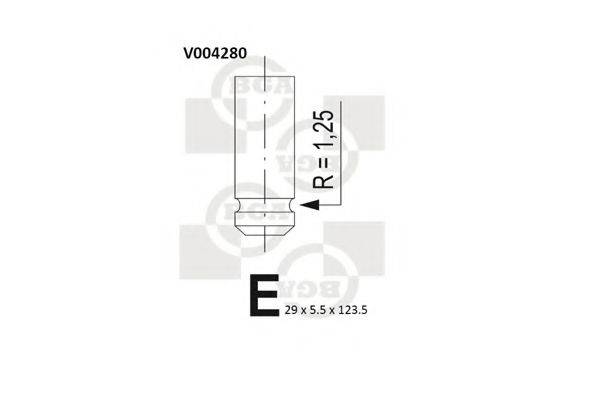 BGA V004280 Випускний клапан