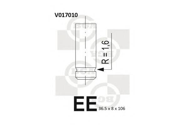 BGA V017010 Випускний клапан