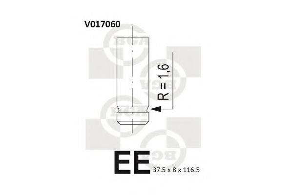 BGA V017060 Впускний клапан