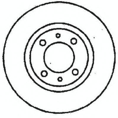 JURID 561120JC гальмівний диск