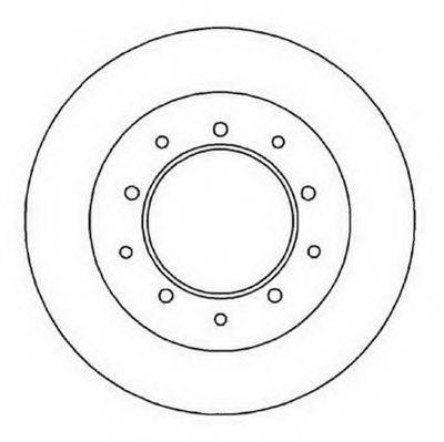 JURID 561353JC гальмівний диск