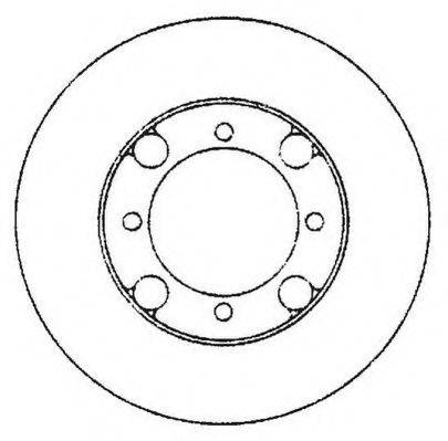 JURID 561802J гальмівний диск